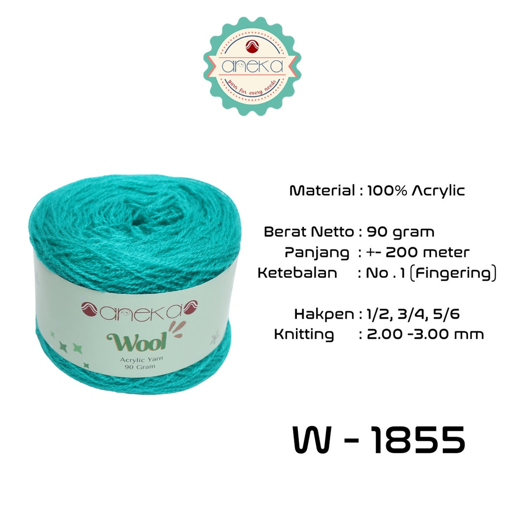 KATALOG - Benang Rajut Wool / Wol / Siet Yarn 90 gram - PART 2