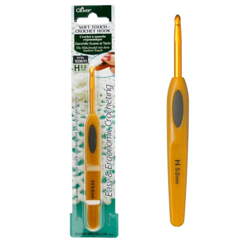 CLOVER - Hakpen Clover - Soft Touch Crochet Hooks - Pcs