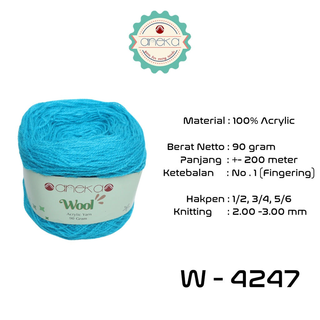 KATALOG - Benang Rajut Wool / Wol / Siet Yarn 90 gram - PART 3