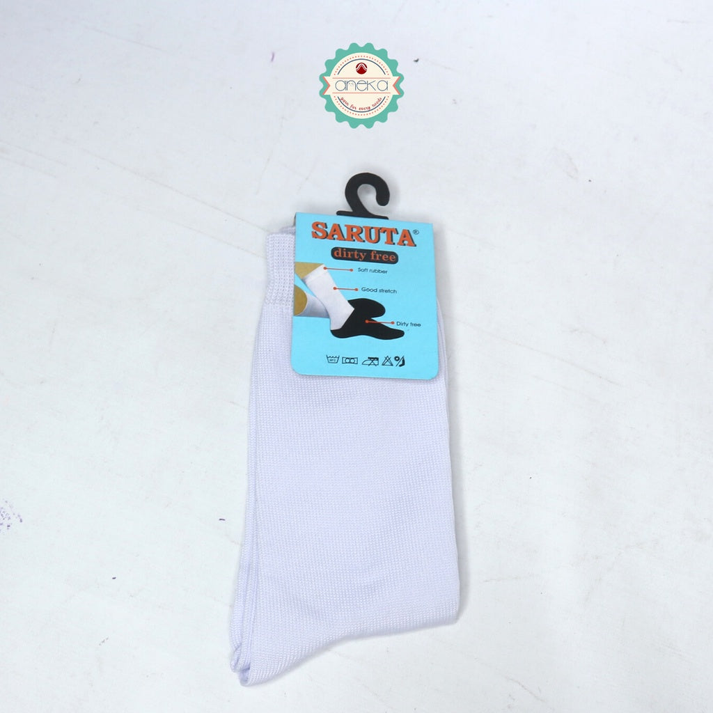 ANEKA - Kaos Kaki Sekolah Putih / Hitam Putih / Hitam / Pramuka / SD / SMP / SMA