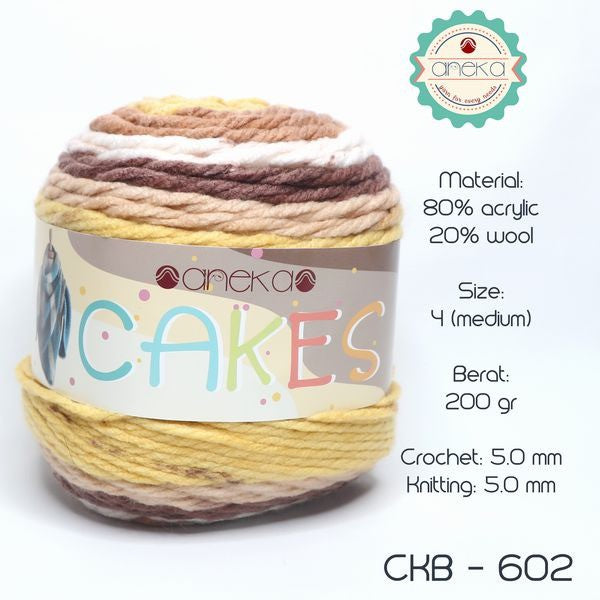 KATALOG - BENANG ANEKA CAKE BALL / CAKES YARN