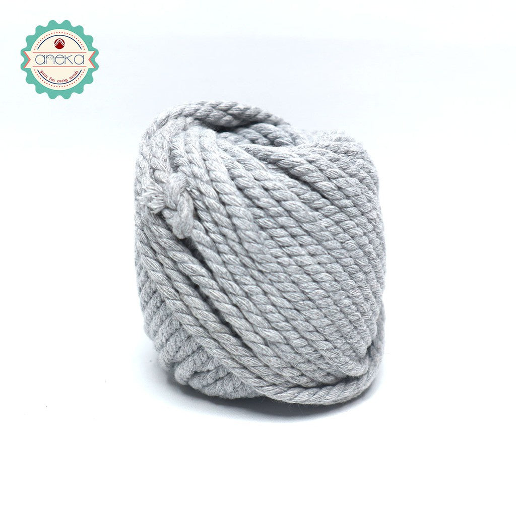 KATALOG - Benang Tali katun/tali macrame makrame warna 100 Gr - 4mm