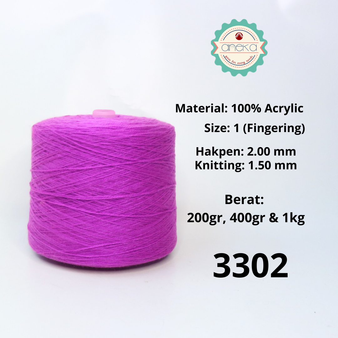 KATALOG - Benang Rajut Wool Aneka Cones / Wol / Siet Yarn / Tufting Rug / Karpet - Part 3