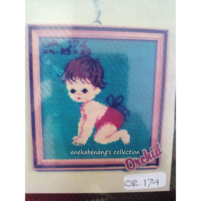 ANEKA - Kristik Kruistik Orchid - 174