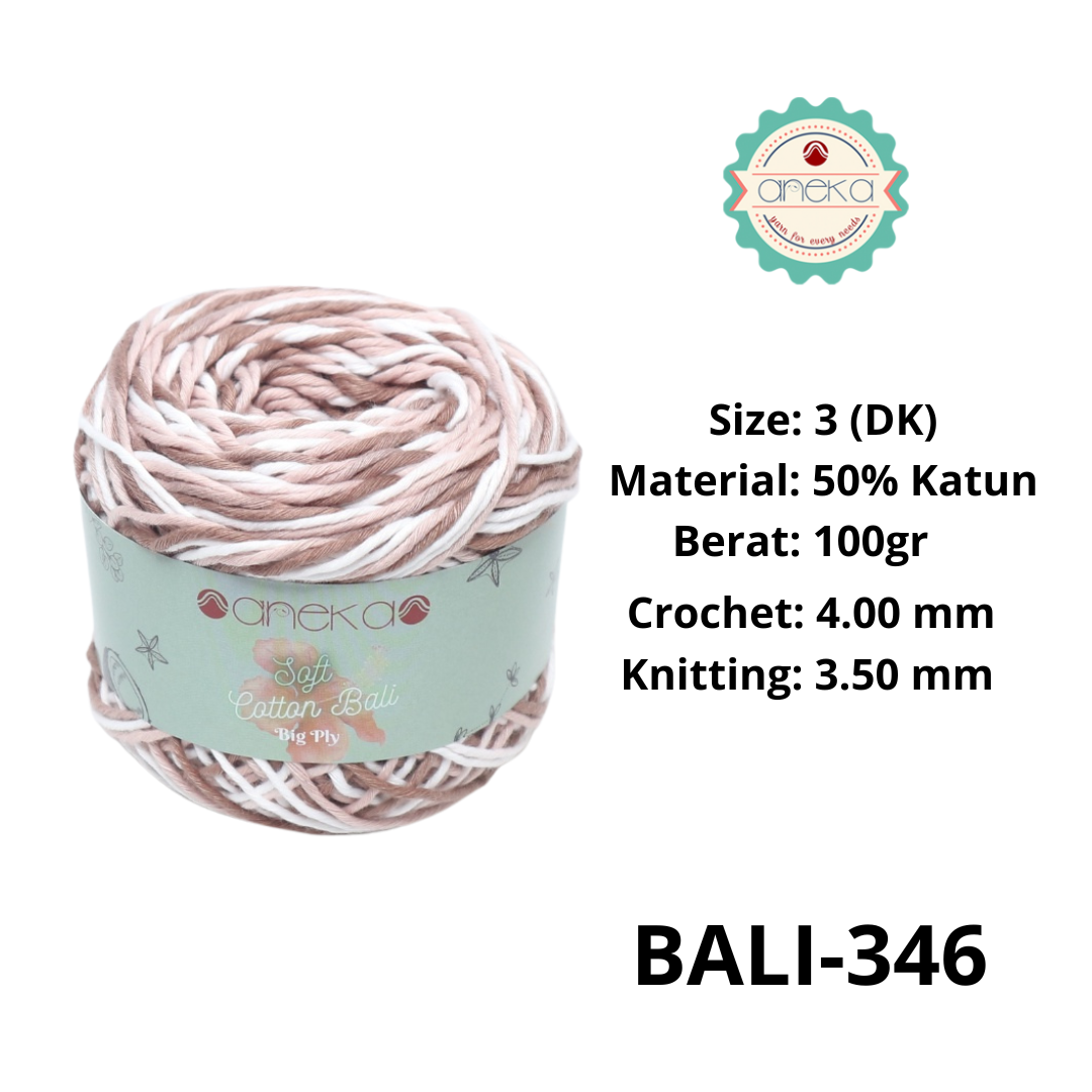 CATALOG - Sembur Mixed Balinese Cotton Knitting Yarn / Soft Cotton Big Ply Mambo