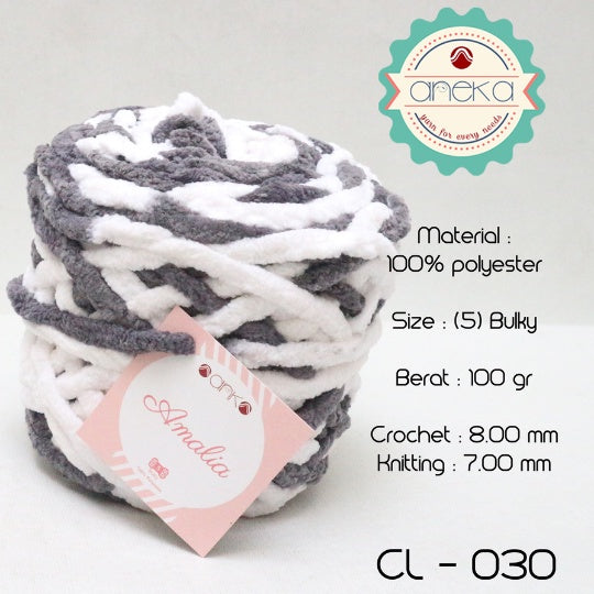 KATALOG - Benang Rajut Chenille Midi Amalia Yarn PART 2