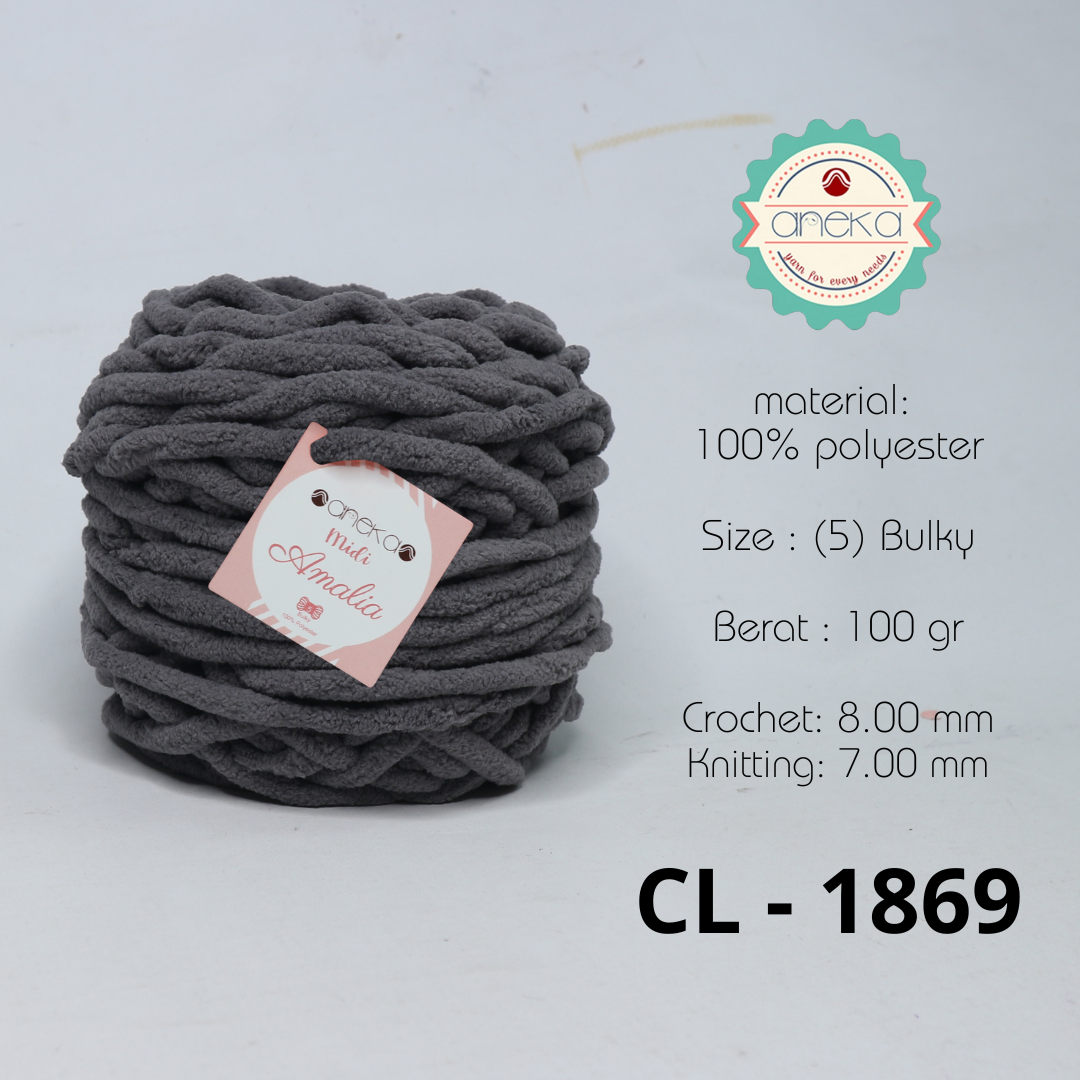 KATALOG - Benang Rajut Chenille Midi Amalia Yarn PART 1