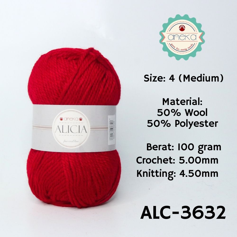 KATALOG - Benang Rajut Wool Alicia / Crochet Knitting Yarn - Part 2
