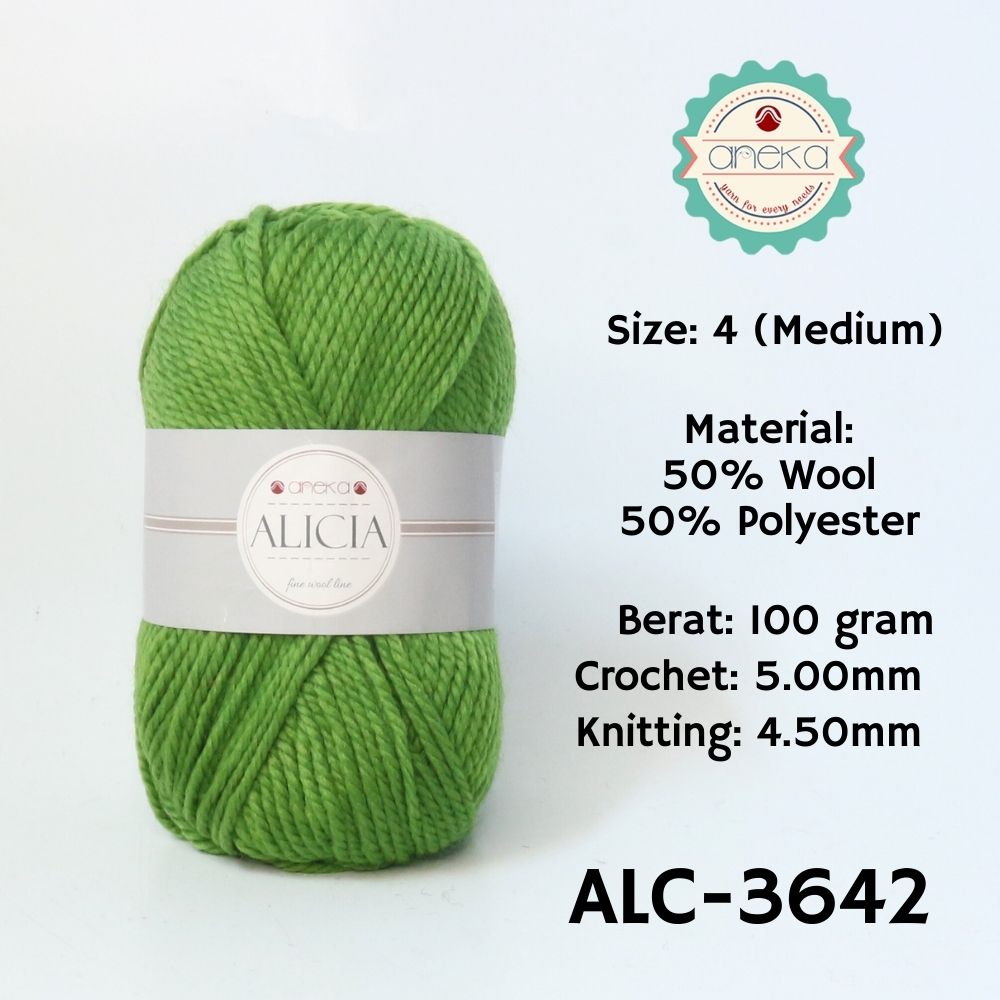 KATALOG - Benang Rajut Wool Alicia / Crochet Knitting Yarn - Part 2