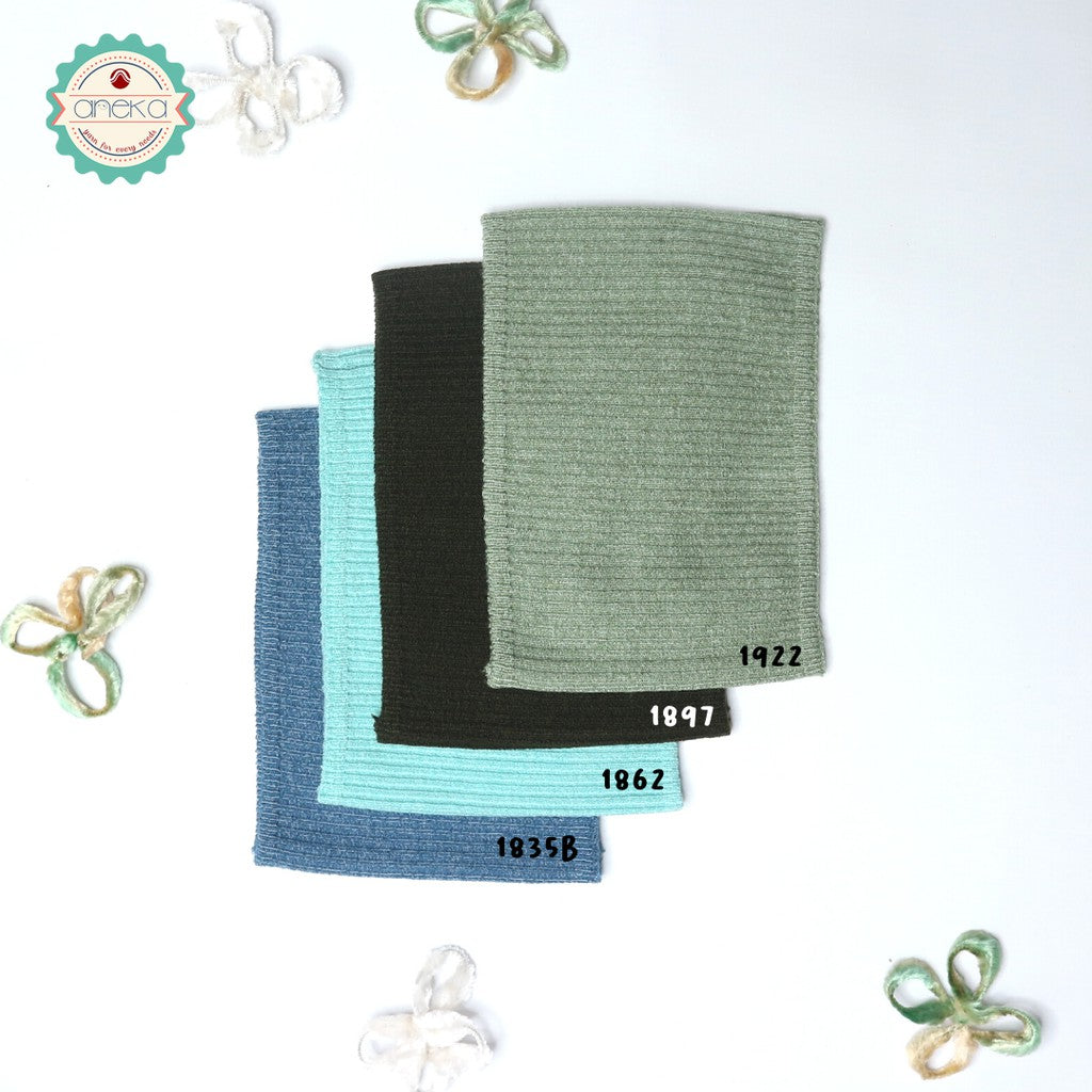 KATALOG - Ciput Rajut Polos / Bandana Rajut / Inner Kerudung Premium Knit ALISA - 1