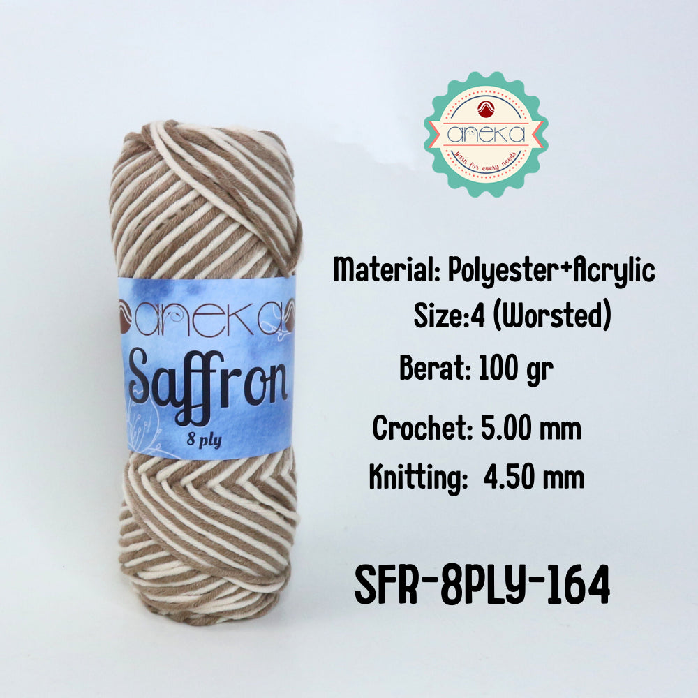 KATALOG - Benang Rajut Saffron 8 Ply / Crochet Knitting Yarn - Part 3