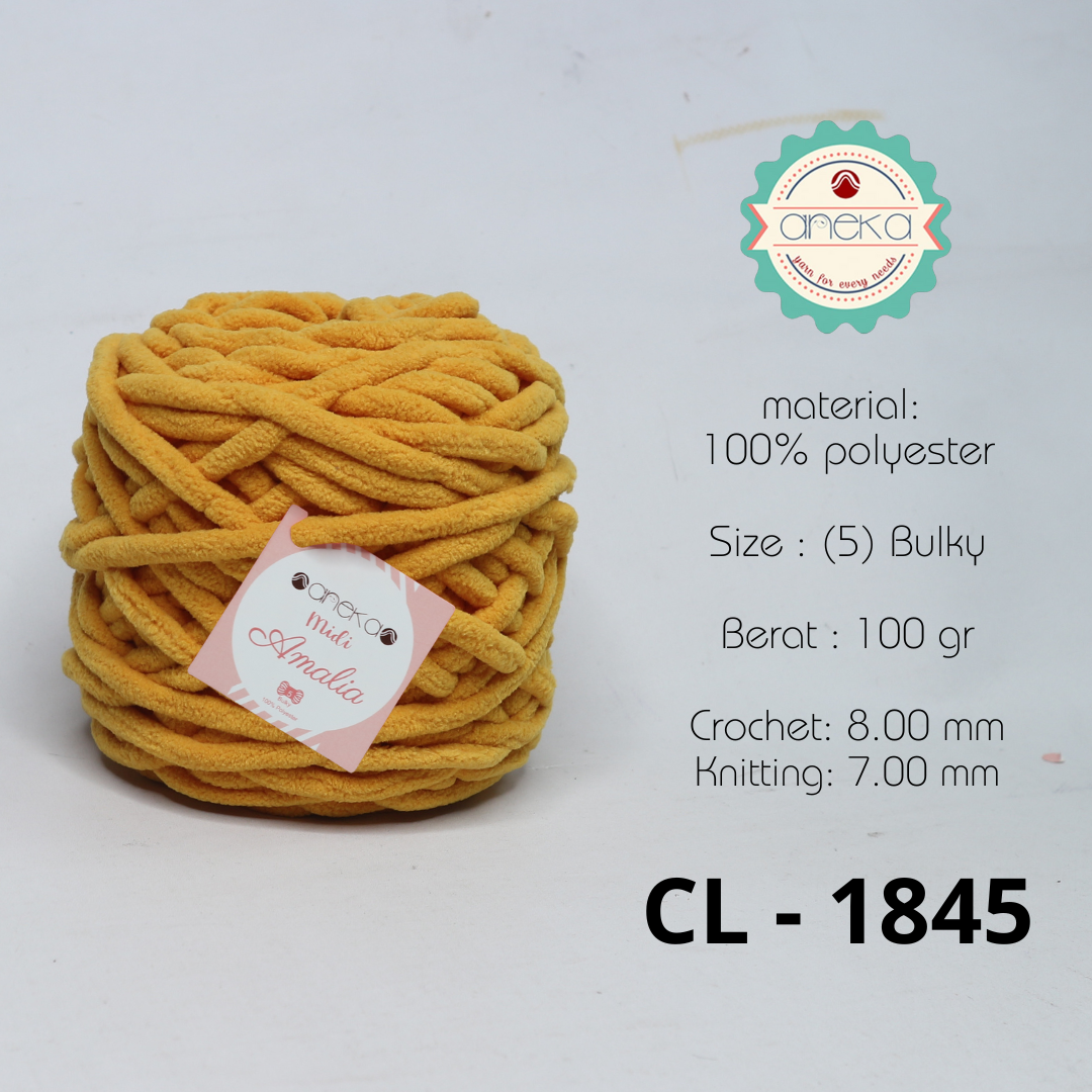 KATALOG - Benang Rajut Chenille Midi Amalia Yarn PART 1