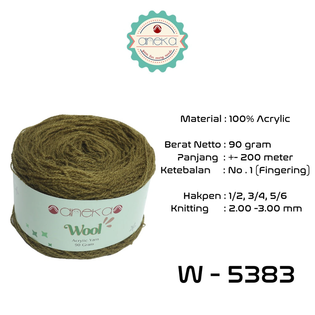 KATALOG - Benang Rajut Wool / Wol / Siet Yarn 90 gram - PART 2