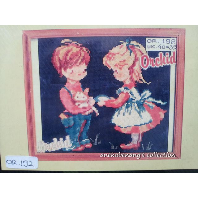 ANEKA - Kristik Kruistik Orchid - 192