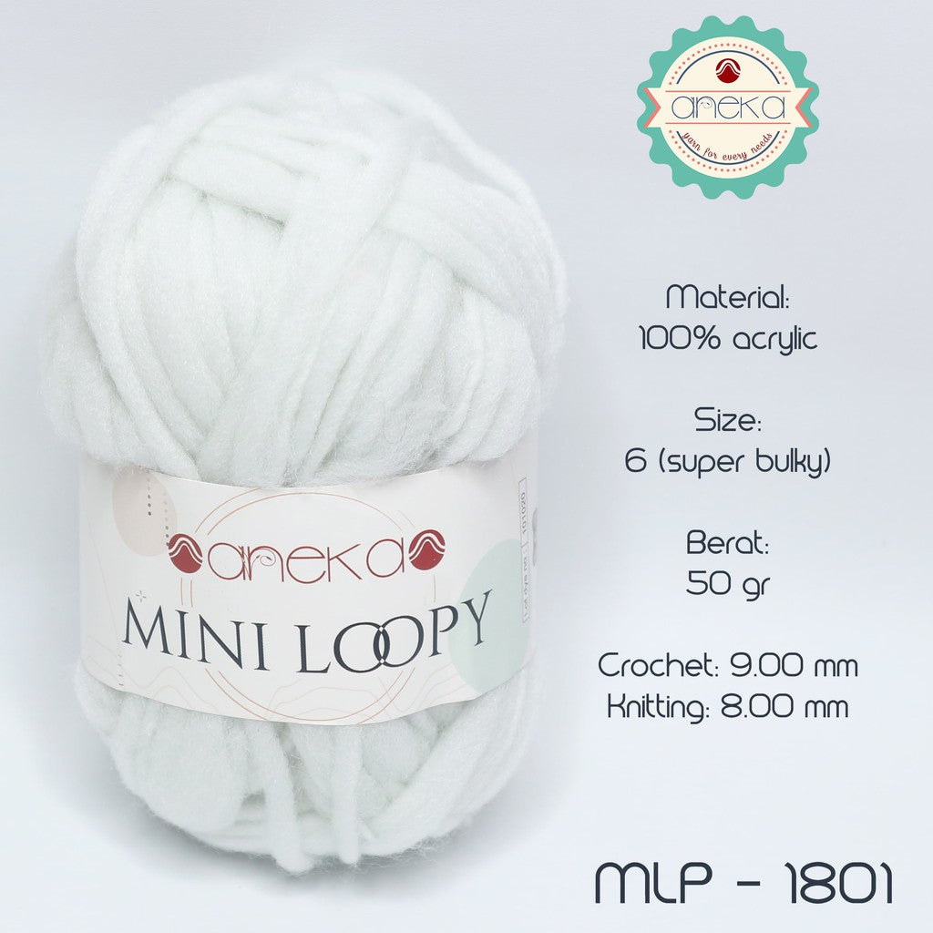 KATALOG - Benang Rajut Mini Loopy / Icelandic / Tapestry Weaving Yarn / Macrame Part 1