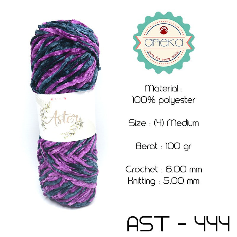 KATALOG - Benang Rajut Bludru ASTER MIX SEMBUR / Velvet Knitting Yarn PART 2