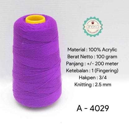 KATALOG -  Benang Rajut Aneka / Acrylic Yarn 2