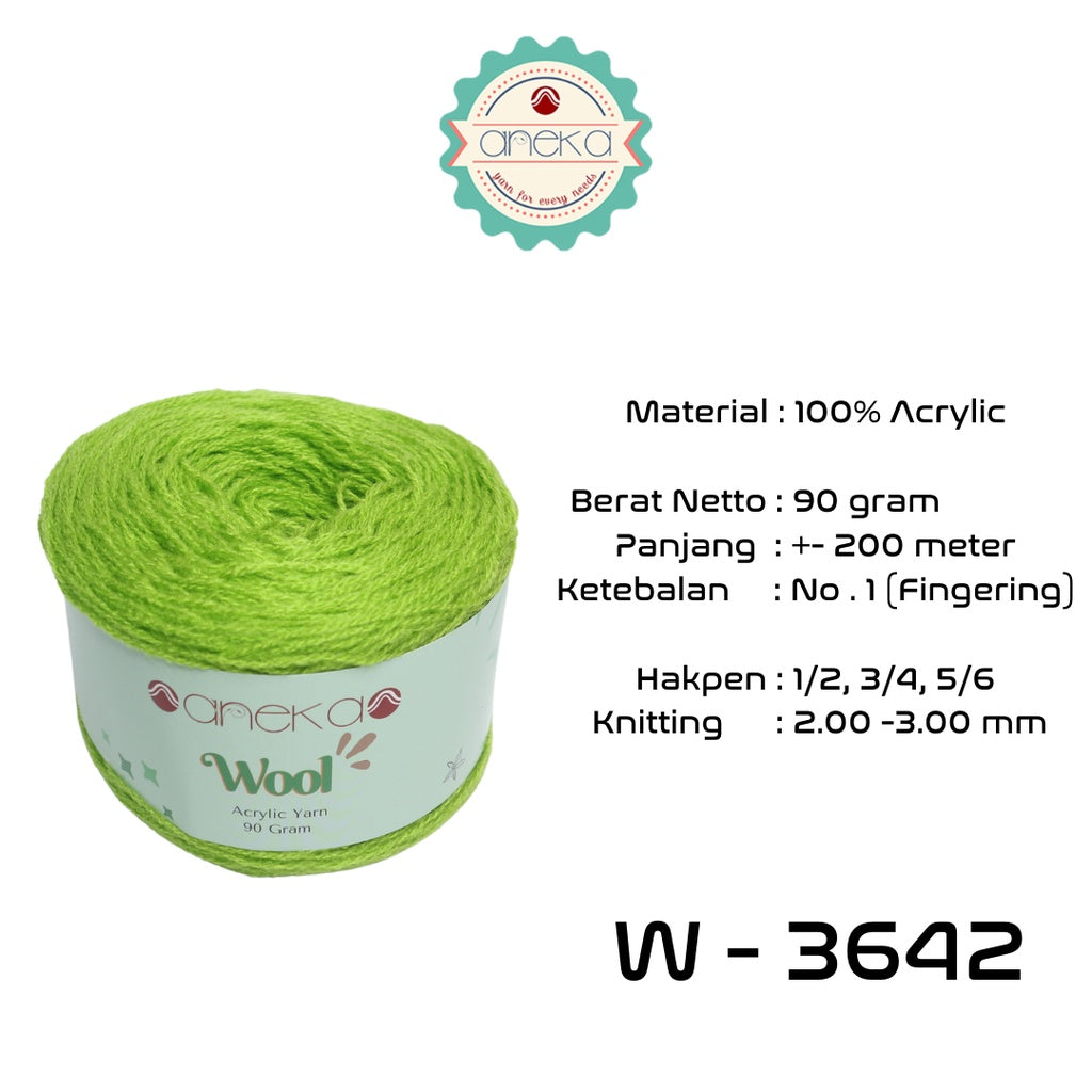 KATALOG - Benang Rajut Wool / Wol / Siet Yarn 90 gram - PART 2