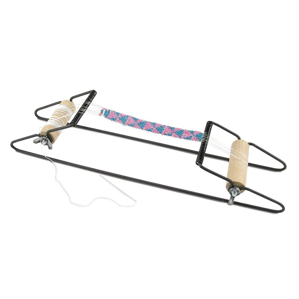 ANEKA - Diy Wood Weaving Beading Loom Kit For Jewelry Handmade Knitting