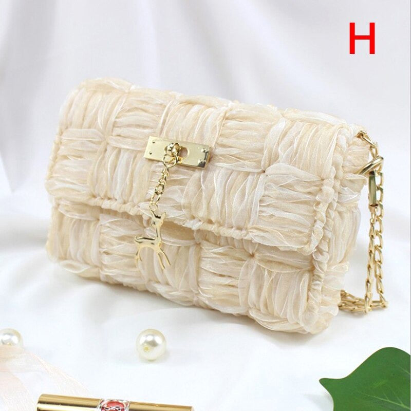 ANEKA - Canvas Bentuk Tas Plastik With Ribbon / Pita DIY - SET