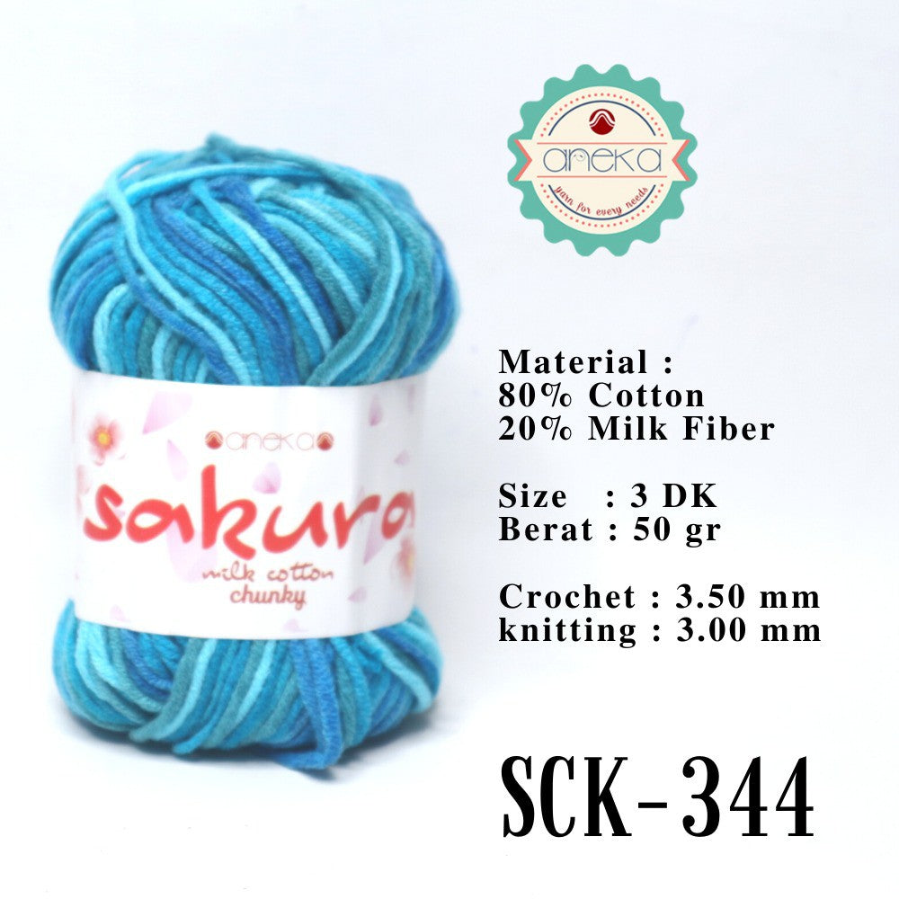 CATALOG - Sakura Milk Cotton Chunky Mix Sembur Mix Cotton Knitting Yarn PART 3