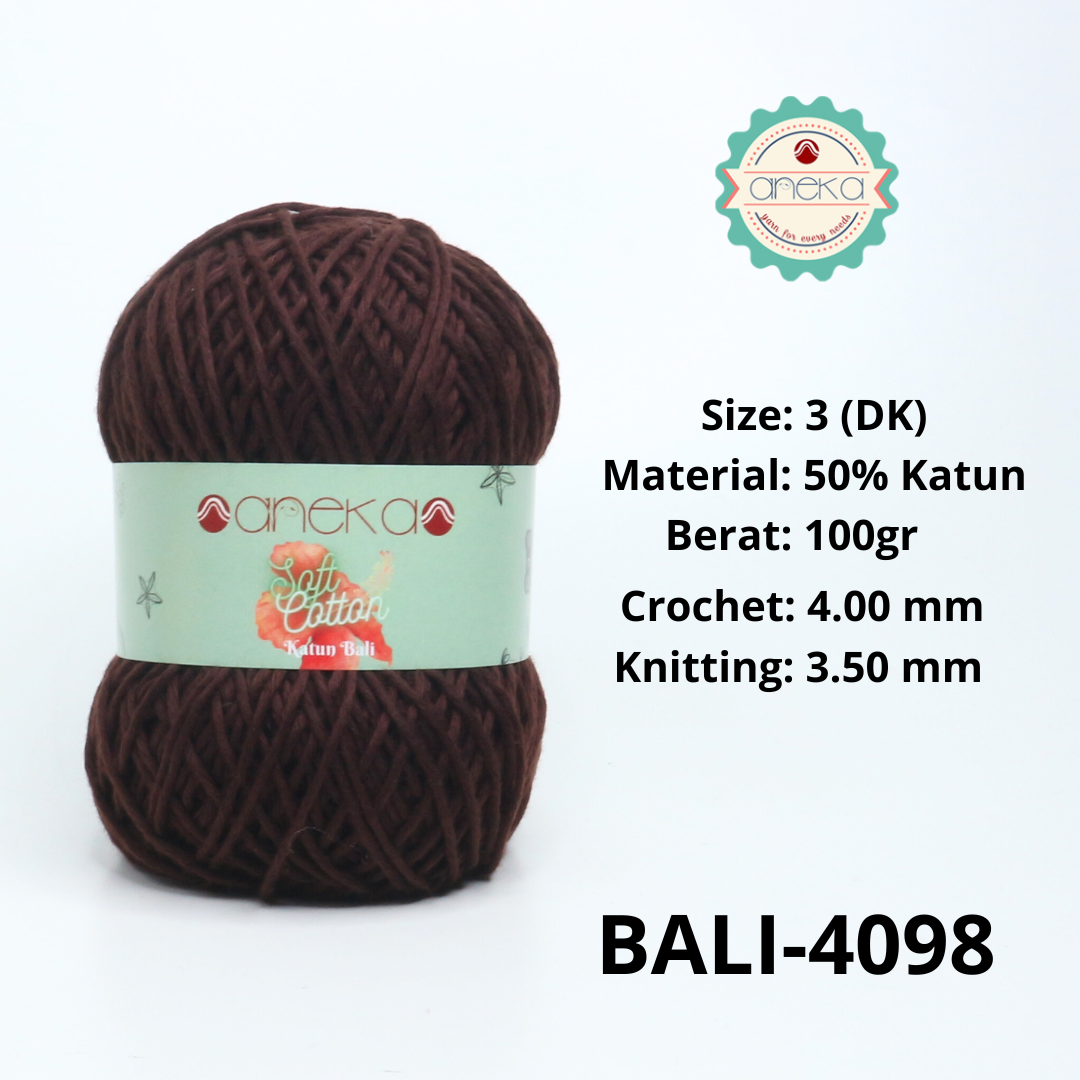 KATALOG - Benang Rajut Katun Bali ANEKA / Soft Cotton Big Ply made by ANEKABENANG PART 1