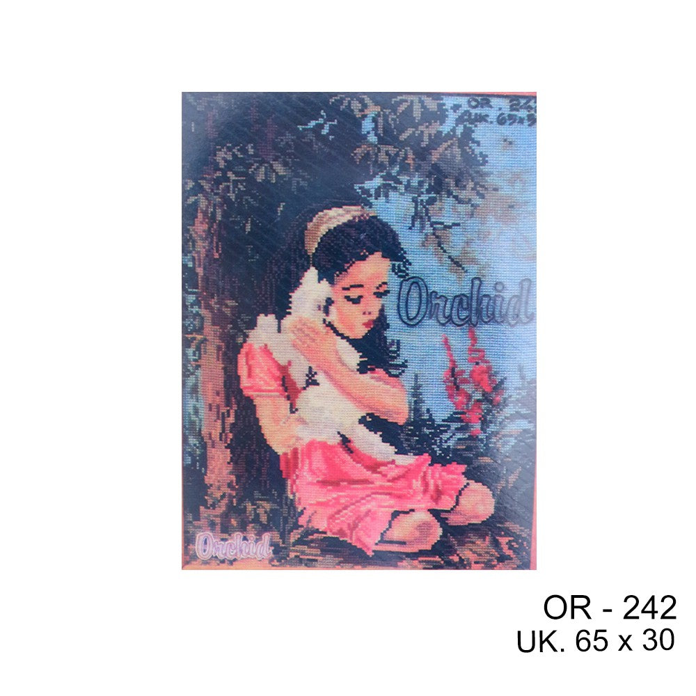 ANEKA - Kristik Kruistik Orchid - 242