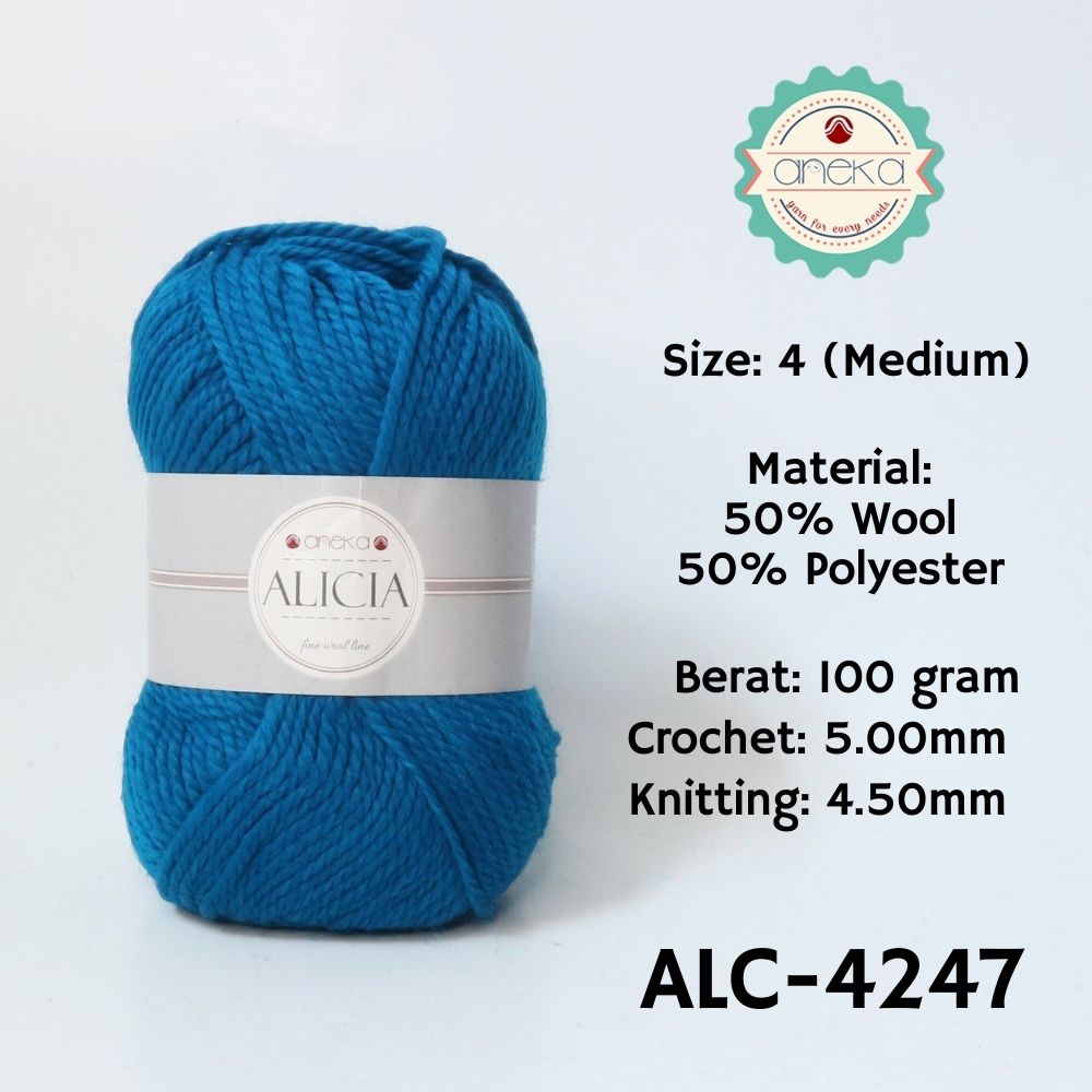 KATALOG - Benang Rajut Wool Alicia / Crochet Knitting Yarn - Part 2