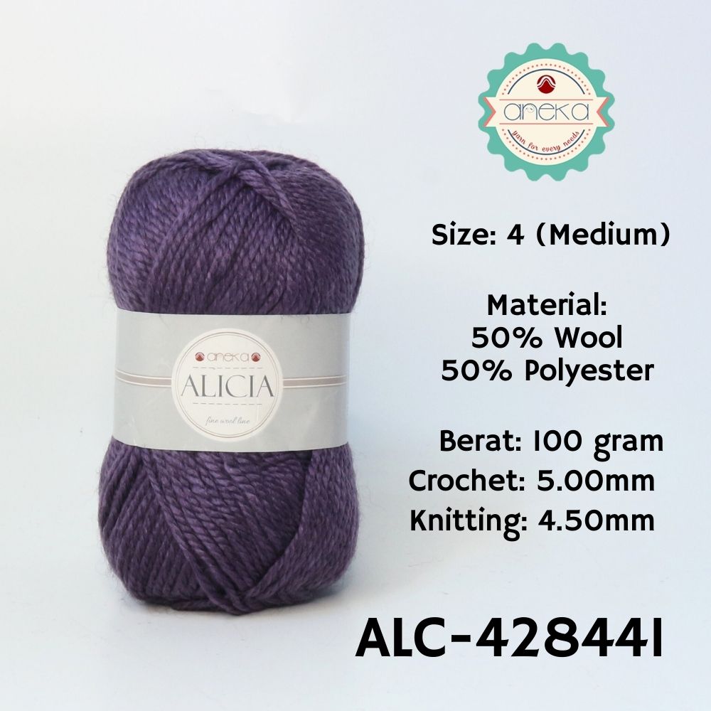 KATALOG - Benang Rajut Wool Alicia / Crochet Knitting Yarn - Part 2