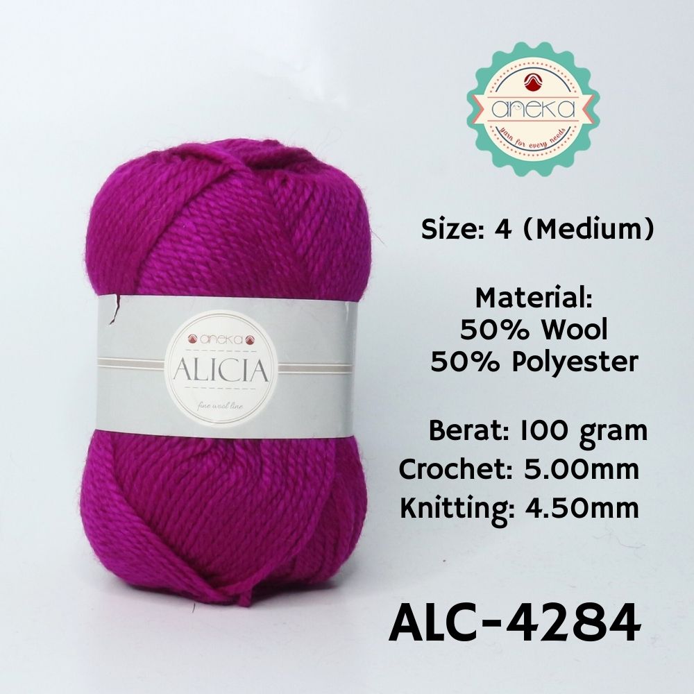 KATALOG - Benang Rajut Wool Alicia / Crochet Knitting Yarn - Part 2