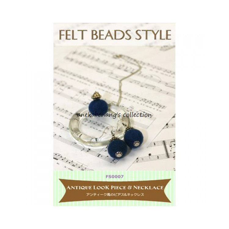 TULIP - Antique Look Piece & Necklace