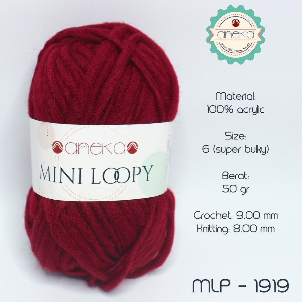 KATALOG - Benang Rajut Mini Loopy / Icelandic / Tapestry Weaving Yarn / Macrame Part 2