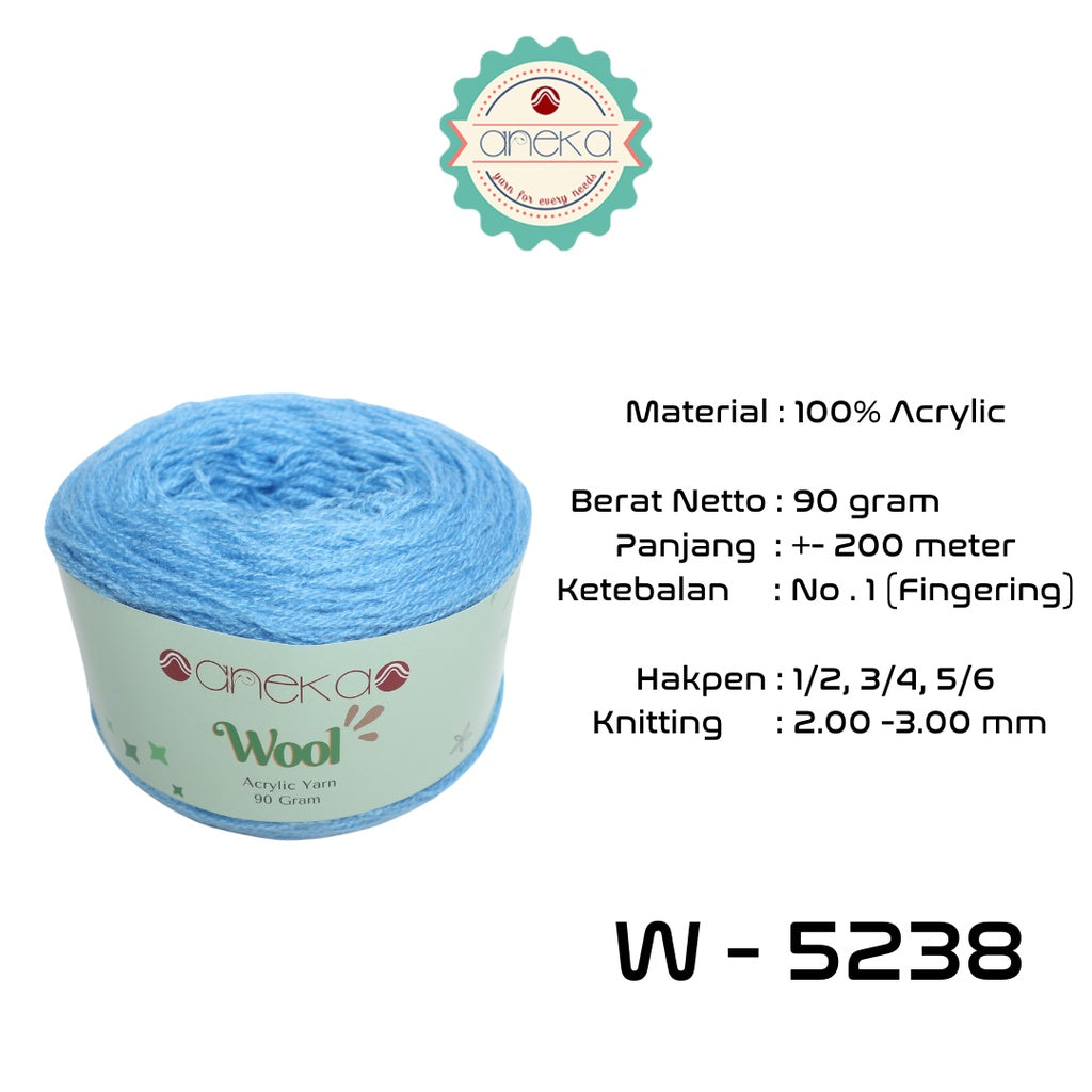 KATALOG - Benang Rajut Wool / Wol / Siet Yarn 90 gram - PART 3