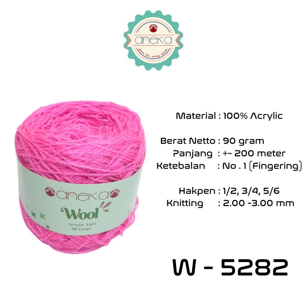 KATALOG - Benang Rajut Wool / Wol / Siet Yarn 90 gram - PART 3