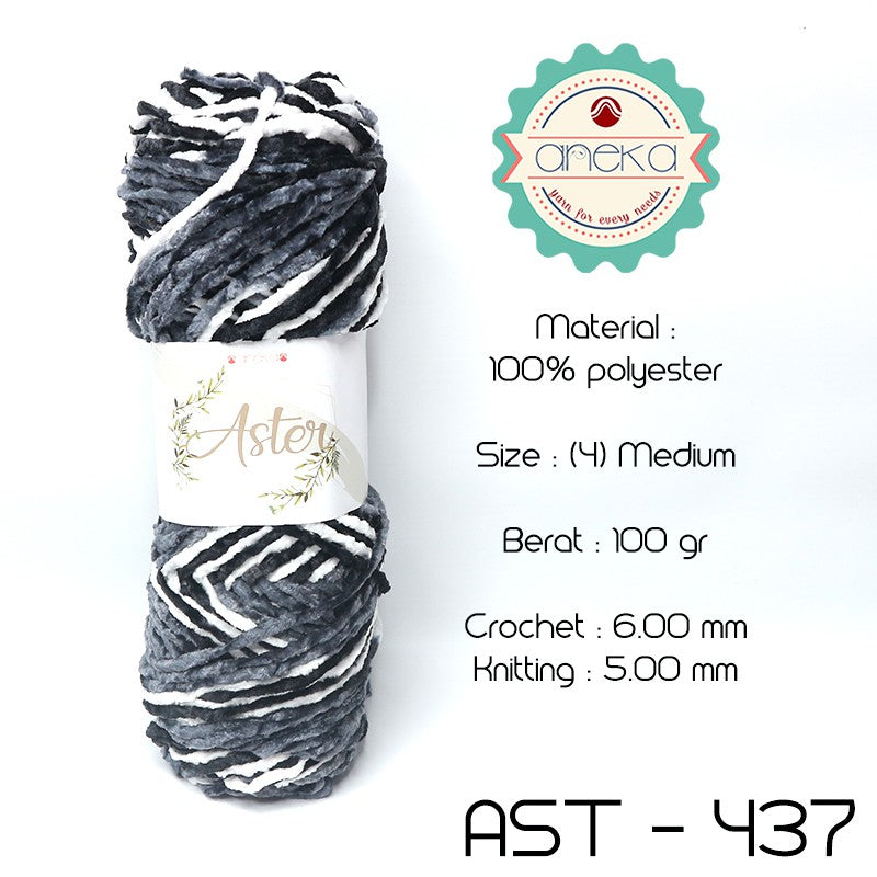 KATALOG - Benang Rajut Bludru ASTER MIX SEMBUR / Velvet Knitting Yarn PART 2