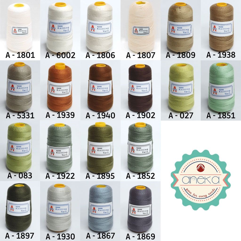 KATALOG - Benang Rajut Aneka / Acrylic Yarn PART 1