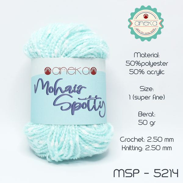 KATALOG - Benang Rajut Katun Mohair Spotty / Benang Angora Spotty PART 1