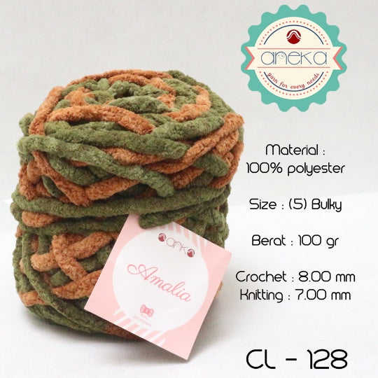 KATALOG - Benang Rajut Chenille Midi Amalia Yarn PART 2