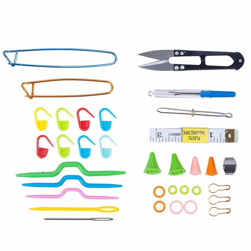 ANEKA - Alat Rajut / Hakpen / Perlengkapan Rajut / Jarum Rajut Set - BOX