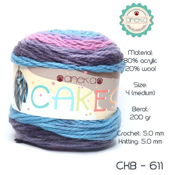 KATALOG - BENANG ANEKA CAKE BALL / CAKES YARN