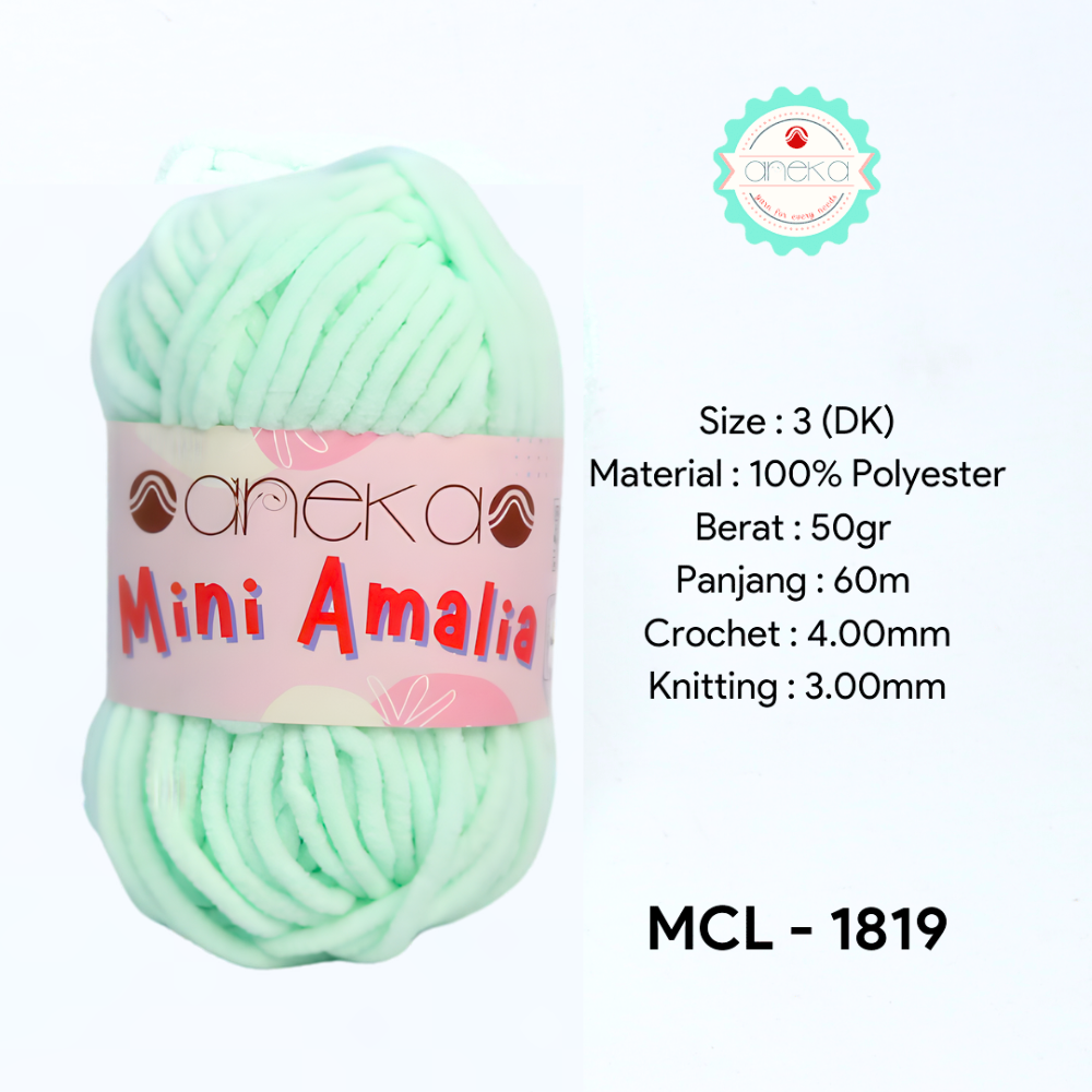 KATALOG - Benang Rajut Mini Amalia / Small Chenille Yarn