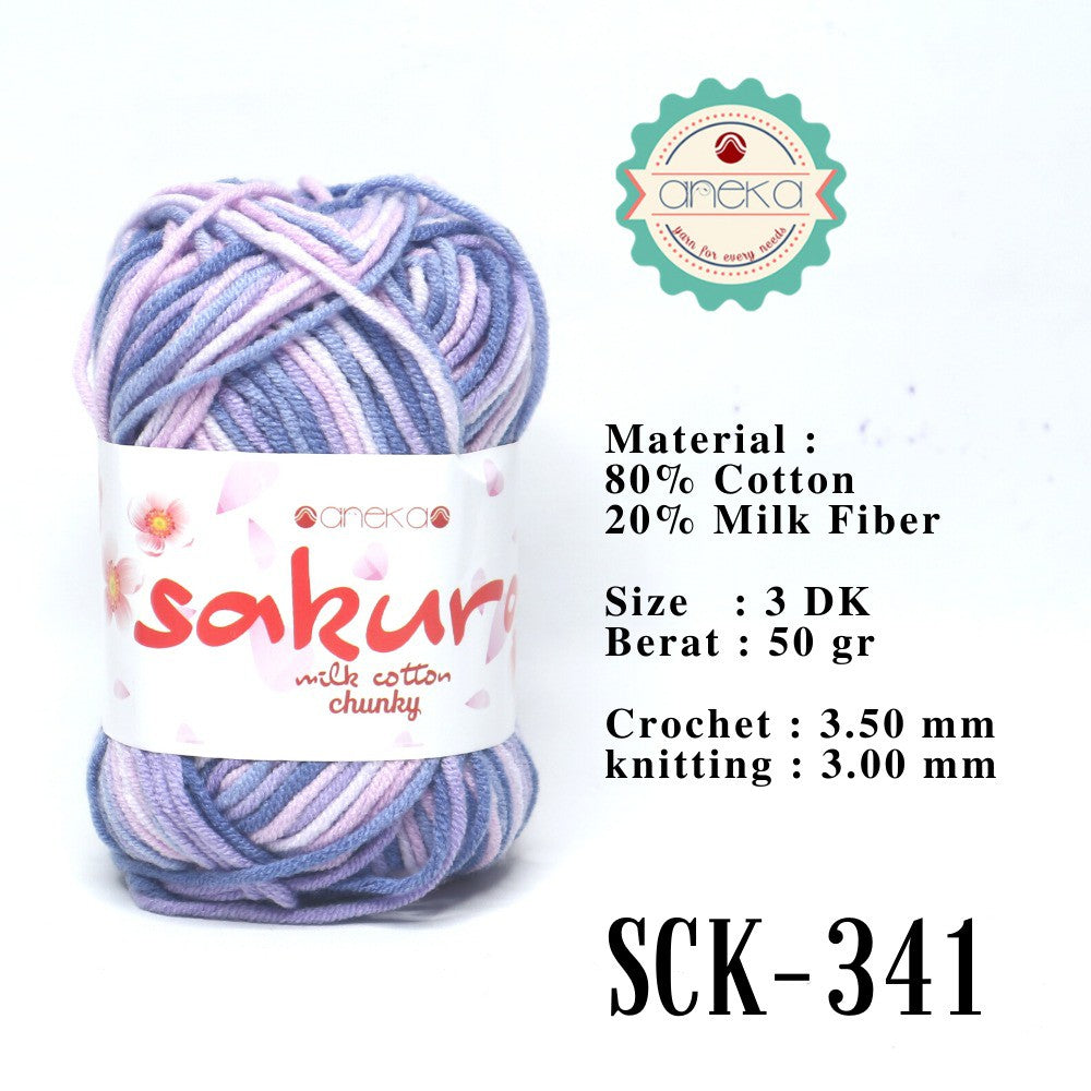 CATALOG - Sakura Milk Cotton Chunky Mix Sembur Mix Cotton Knitting Yarn PART 3