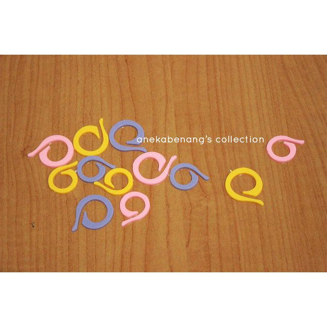 ANEKA - Penanda Rajut / Split Ring Marker - 10 pcs - ANK
