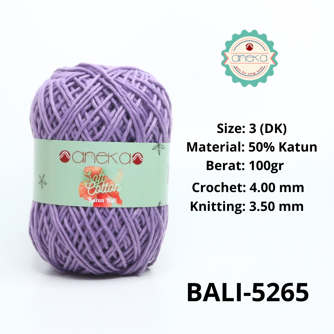 KATALOG - Benang Rajut Katun Bali ANEKA / Soft Cotton Big Ply made by ANEKABENANG PART 1