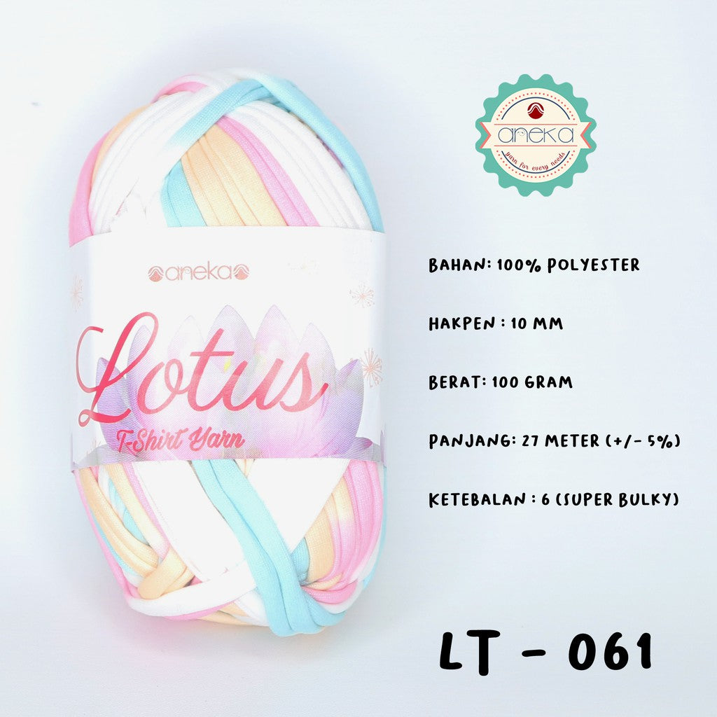 KATALOG - Benang Rajut Lotus Sembur / TShirt / Kaos Yarn Sembur Part 3