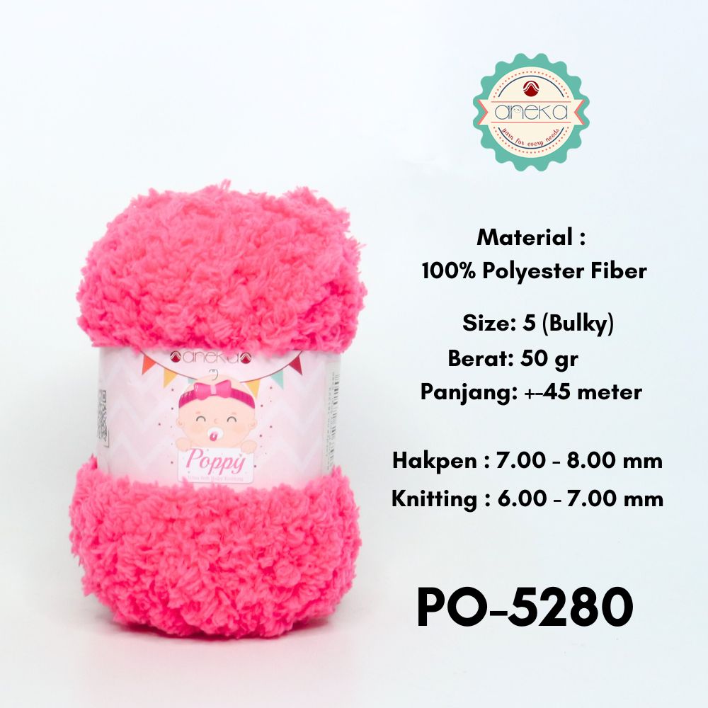 KATALOG - Benang Rajut Handuk Poppy / Towel Yarn