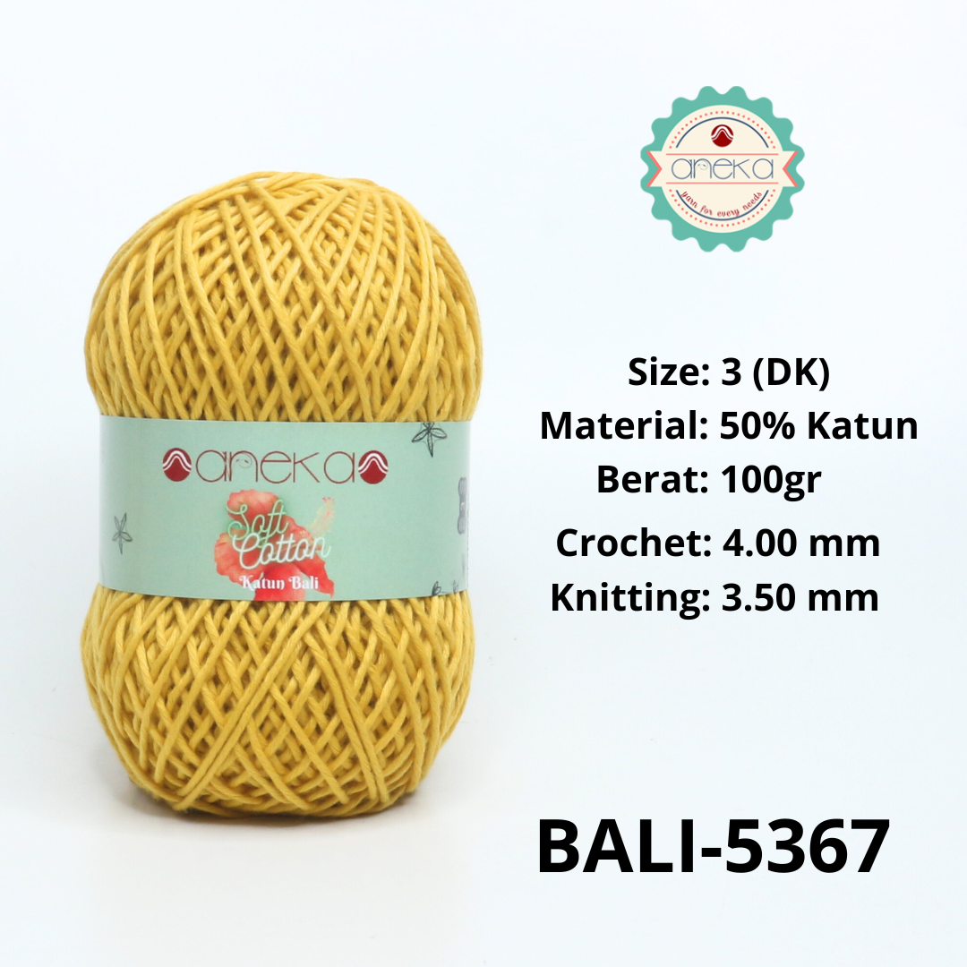 KATALOG - Benang Rajut Katun Bali ANEKA / Soft Cotton Big Ply made by ANEKABENANG PART 1