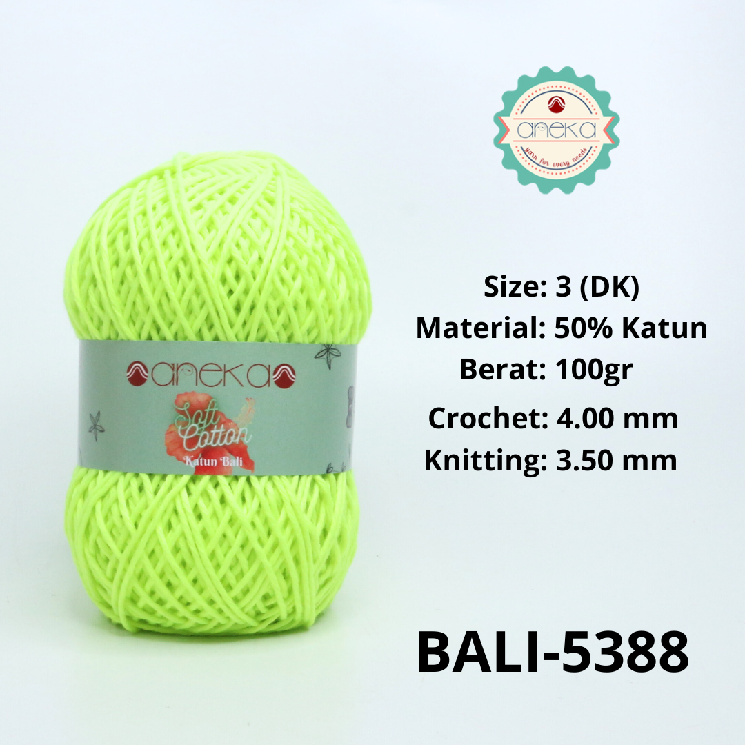 KATALOG - Benang Rajut Katun Bali ANEKA / Soft Cotton Big Ply made by ANEKABENANG PART 1