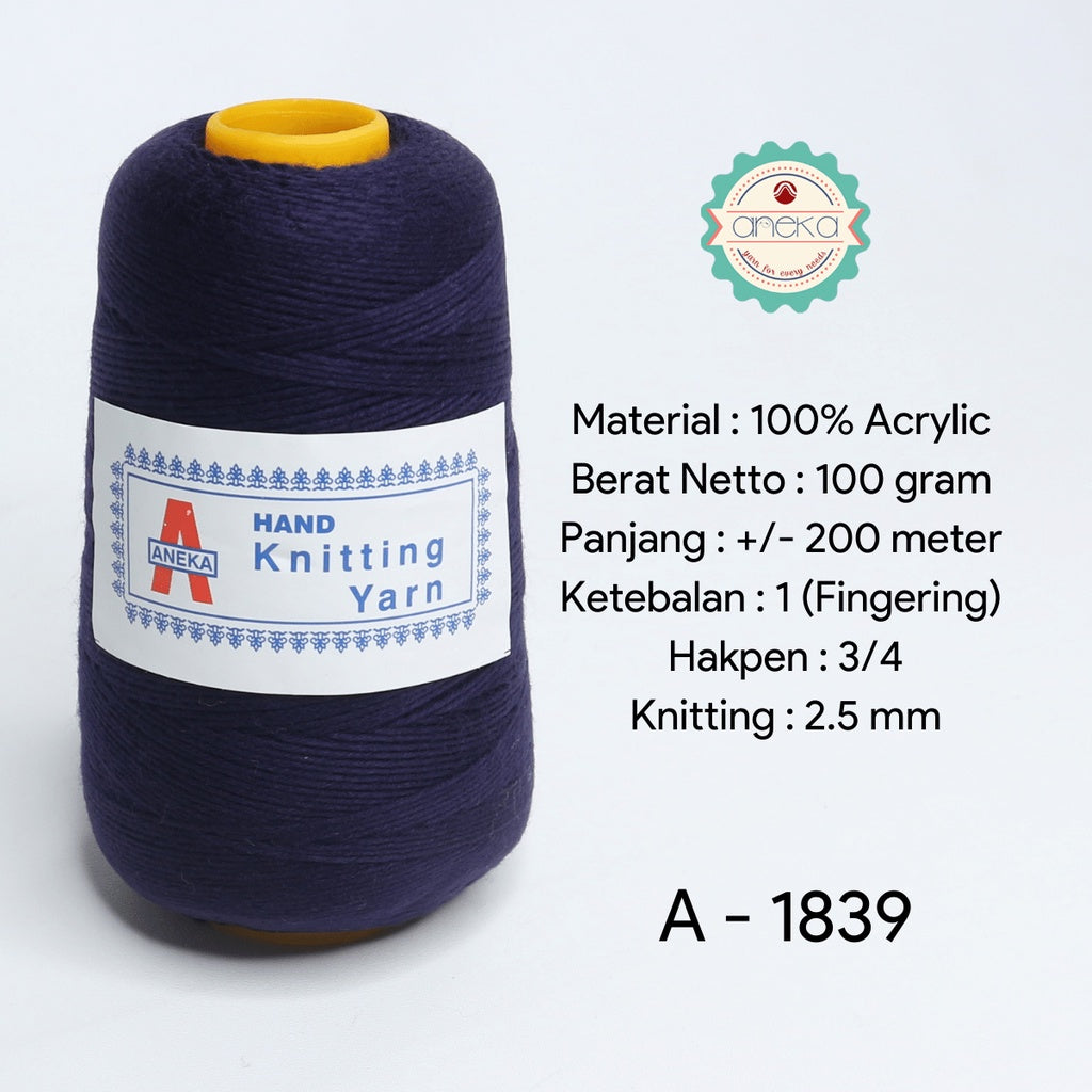 KATALOG - Benang Rajut Aneka / Acrylic Yarn PART 1