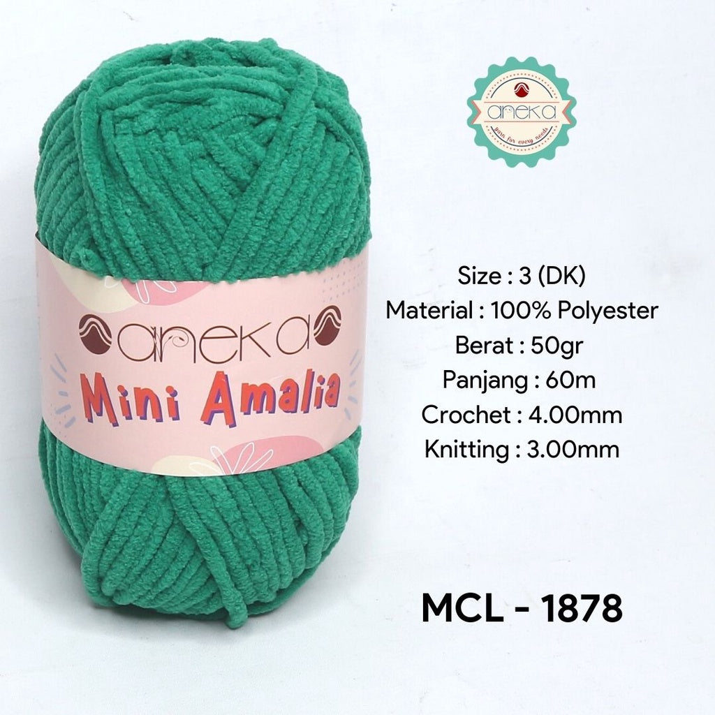 KATALOG - Benang Rajut Mini Amalia / Small Chenille Yarn